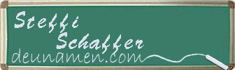 Steffi Schaffer Visitenkarte